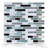 5.91 in. W x 11.82 in. L Shower Peel and Stick Subway Tile