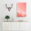 Coral Mountains in Abstract - Wrapped Canvas-55315077
