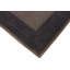 Tapis en laine gris et beige fabriqué à la main et noué à la main rectangulaire de 7 pi 11 po x 9 pi 6 po Picariello