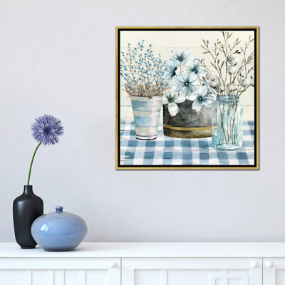 " Blue Farmhouse " by Carol Robinson