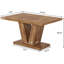 Table de salle à manger 47,24 po noyer brun-1543381095