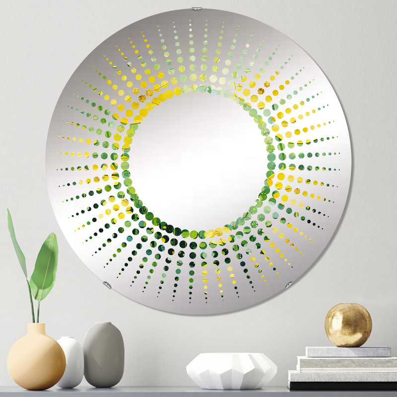 Buttercups Bliss Sunshine - miroir décoratif Starburst MIR107544 C, 23,6 po x 23,6 po