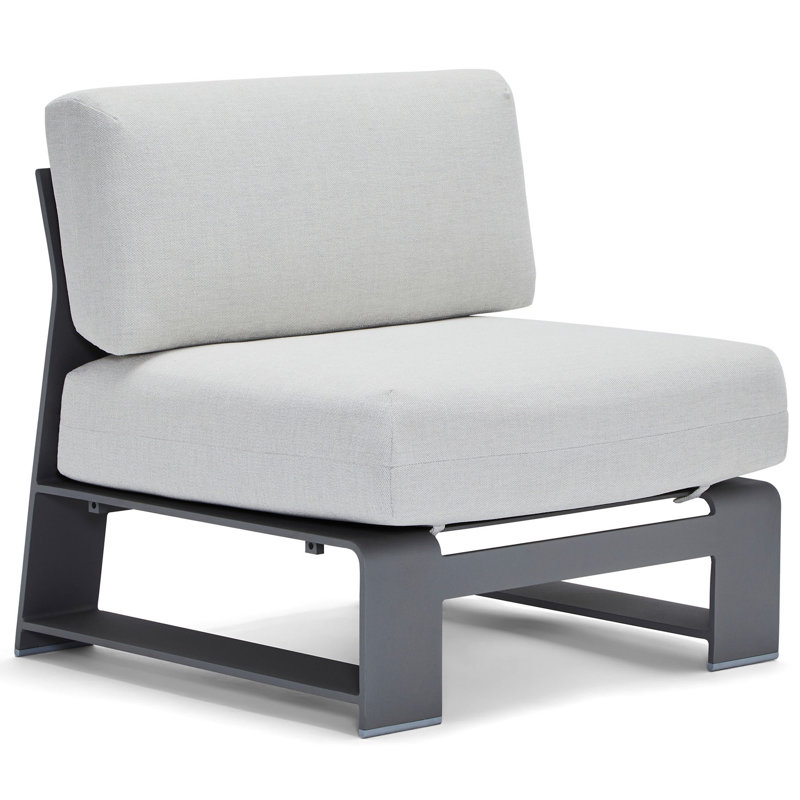 Woodard Armless Lounge Chair - Thumbnail 3