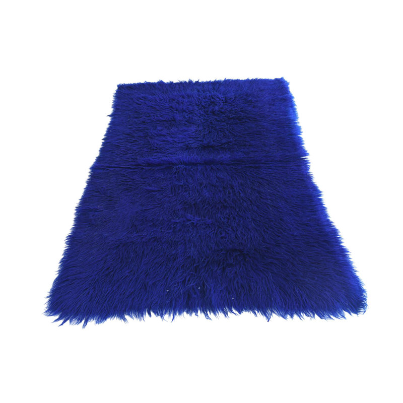 Tapis bleu Mosser