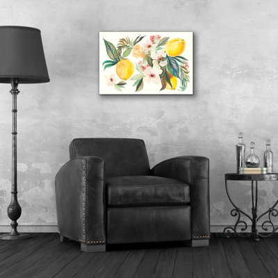 «Citrus Summer 1 V2» par Kristy, art mural en verre acrylique