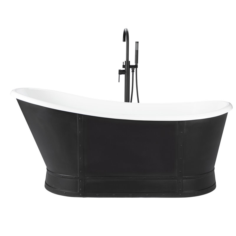 Baignoire de trempage autoportante 66 po. x 30 po.
