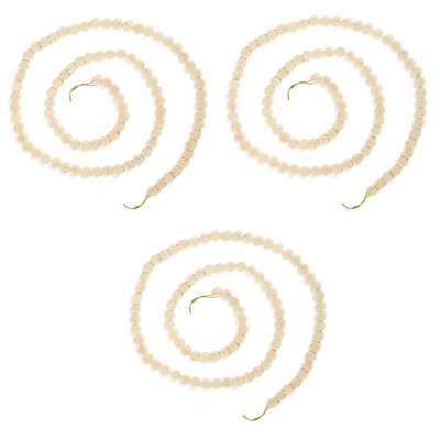 Small dots garland- cream- 6ft-IVORY