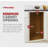 Rev-A-Shelf Single Pullout Trash Can with Soft-Close and Soft-Open -130551260