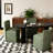 Modern Upholstered Dining Chair with Casters-1636862709-1642499665