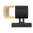 Meansville Glass LED Armed Sconce