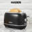 Haden Heritage 12 Cup Coffee Maker Kitchen Appliance w/2 Slice Wide Slot Toaster