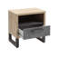 Lafabrica 52cm W Manufactured Wood Bedside Table