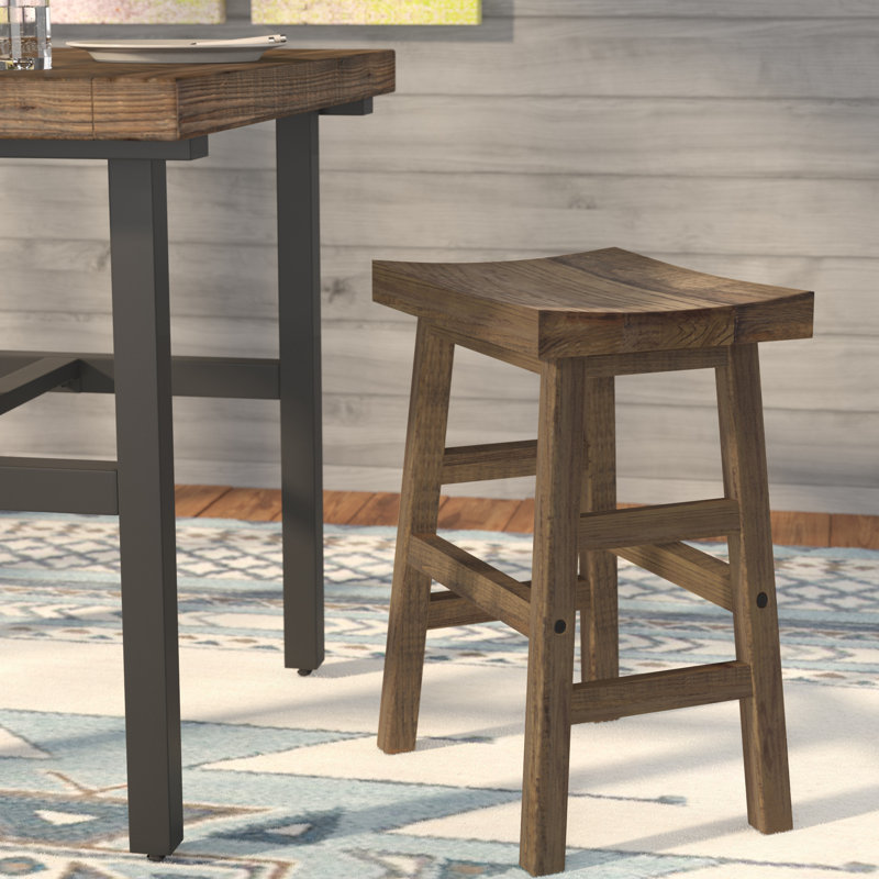 Basingstoke Solid Wood Counter Stool