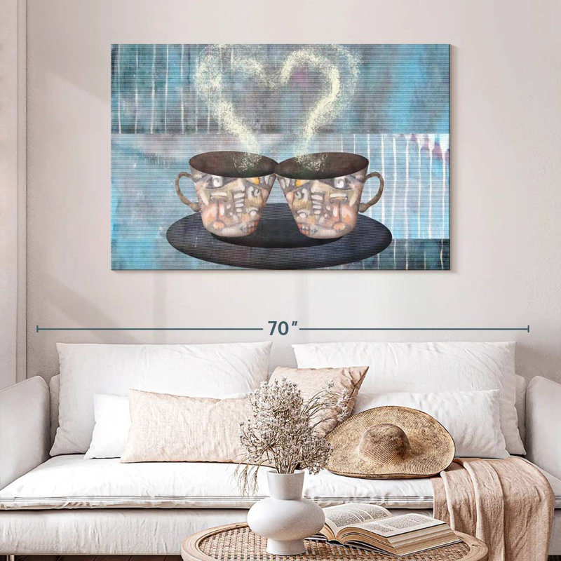 Yarlin Coffee For Two, 32" H x 48" W