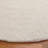 Novelty Hand Tufted Wool & Cotton Solid Color Rug in Ivory-188975309