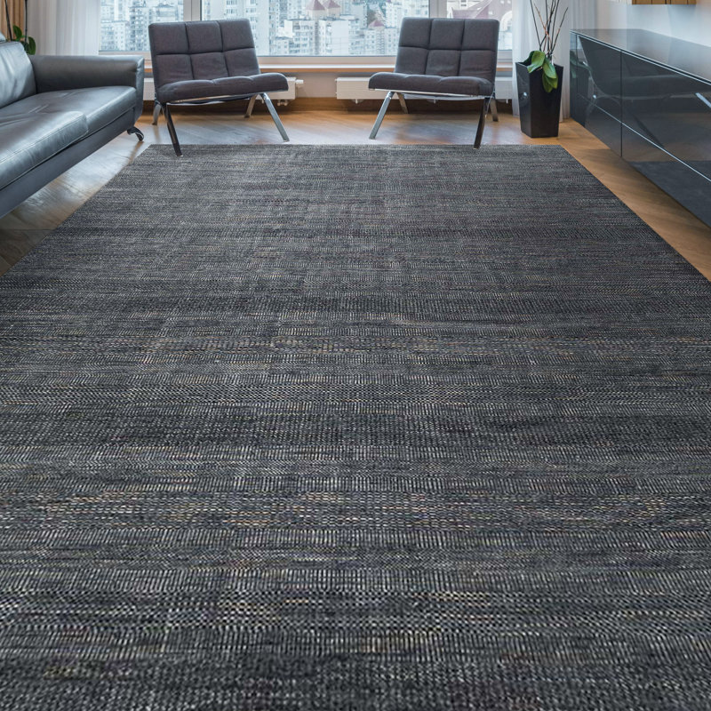Wool Area Rug, Rectangle 7'8" x 10'1"