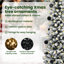  Artificial Christmas Tree With 150 Leds Green And White 150 Cm