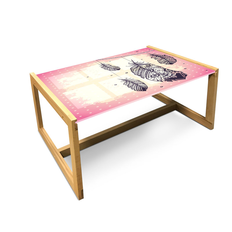 Jaihao Sled Coffee Table, 40cm H x 91cm W x 62cm D