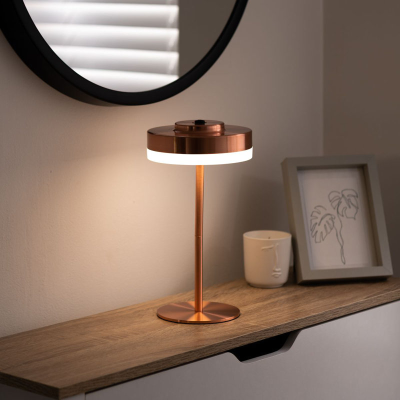 Liana Metal Table Lamp, Copper