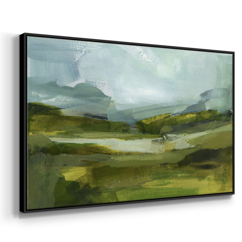 Emerald View III, reproduction d'art sur toile, Noir, H 17 po x l 25 po x P 2 po