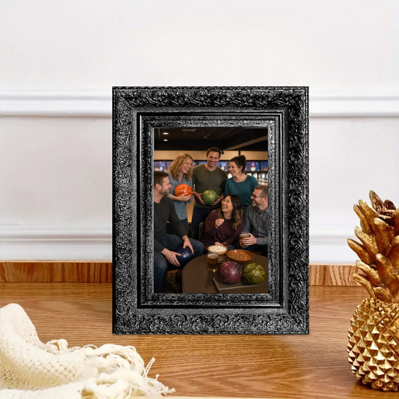 Cadre photo 3 pièces 8 "x 10" noir sophistiqué pour cadeaux d'anniversaire, Black, 3, 8" W x 10" H