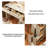 Modern Simple Dressing Table, Sintered Stone Surface Makeup Vanity with Storage Drawers-1256218160