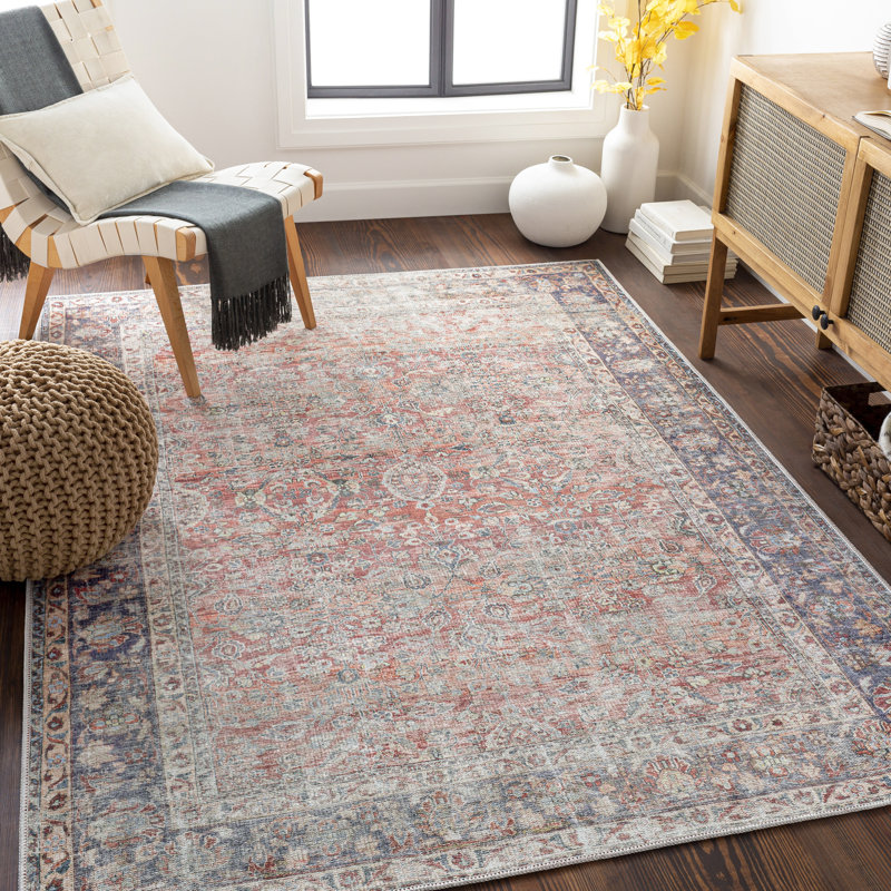 Andikan Oriental Indoor Rug, Rectangle 8'10" x 12'