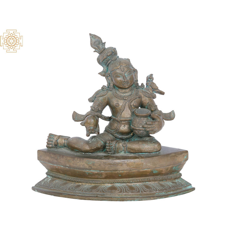 Figurine Vidhana beurre Krishna Madhuchista