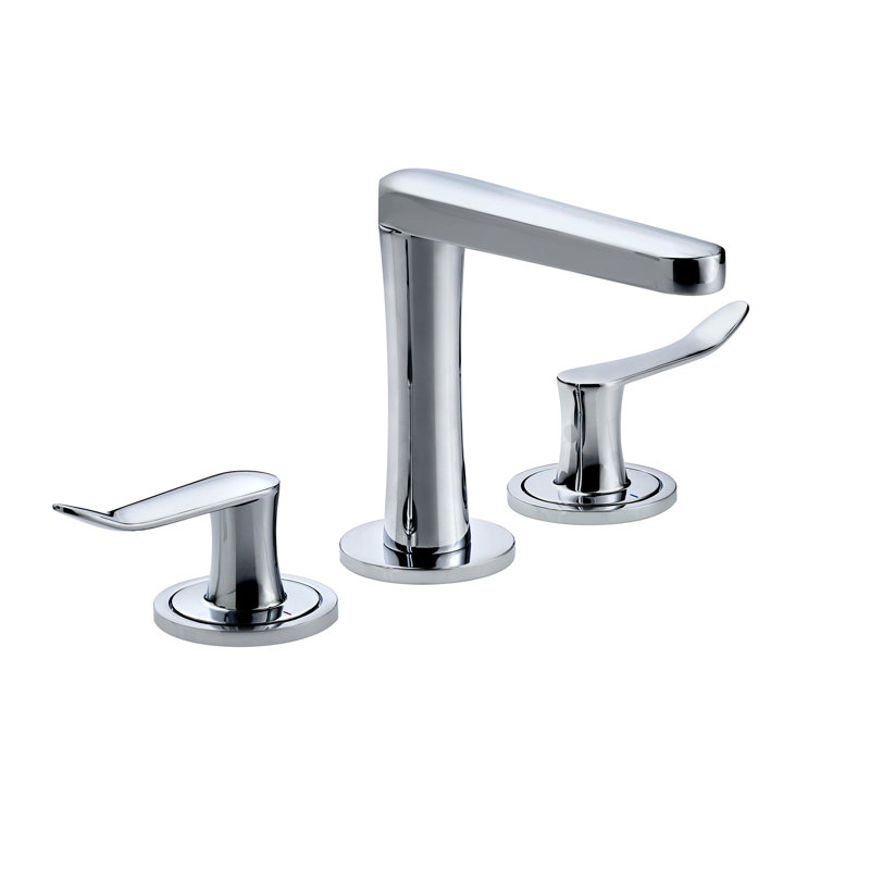 Emile Tub Filler, Polished Chrome