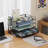 Desk Organizer And Accessories4-Tier Paper File Letter Tray Accessories & Workspace Desk Organizers With Drawer And 2 Pen Holders-1978341512