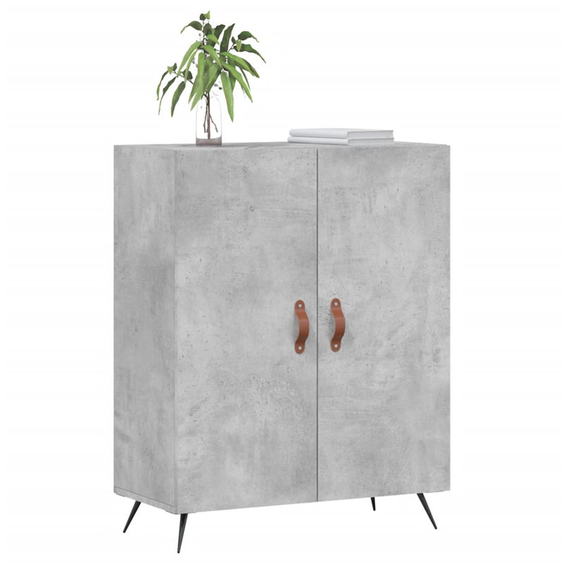 Burtundy 69.5cm Sideboard, Concrete Grey