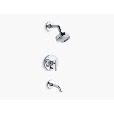 Purist Pressure-Balancing Thermostatic Tub and Shower Faucet