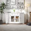 Buffet avec rangement, buffet moderne avec portes