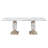 STACEY BEIGE DINING TABLE