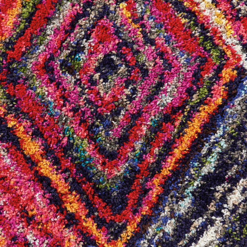 Raul Moroccan Polypropylene Rug, Rectangle 2'2" x 4'