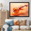 «Vibrant Violin Auburn Elegance IV», reproduction sur toile