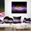 Lignes multicolores emmêlées - Coussin décoratif imprimé abstrait-29366466-89823889