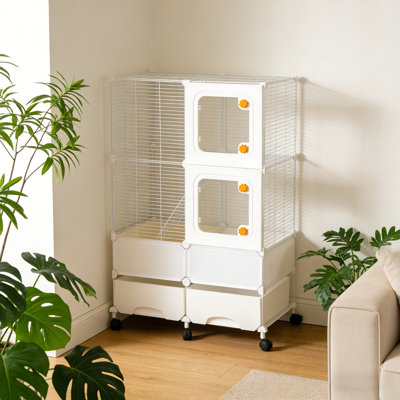 3-Tier Large Capacity Pet Cage