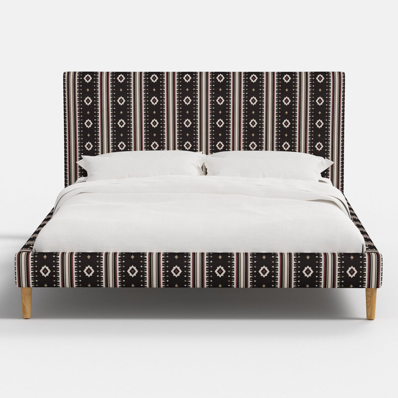 Lit plateforme Heylen Avery Sandro Raisin, Simple