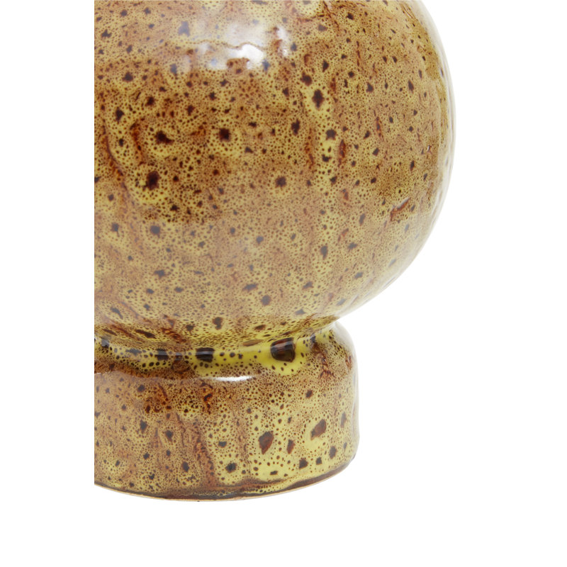 Yakira Stoneware Table Vase, 23cm H x 18cm W x 18cm D