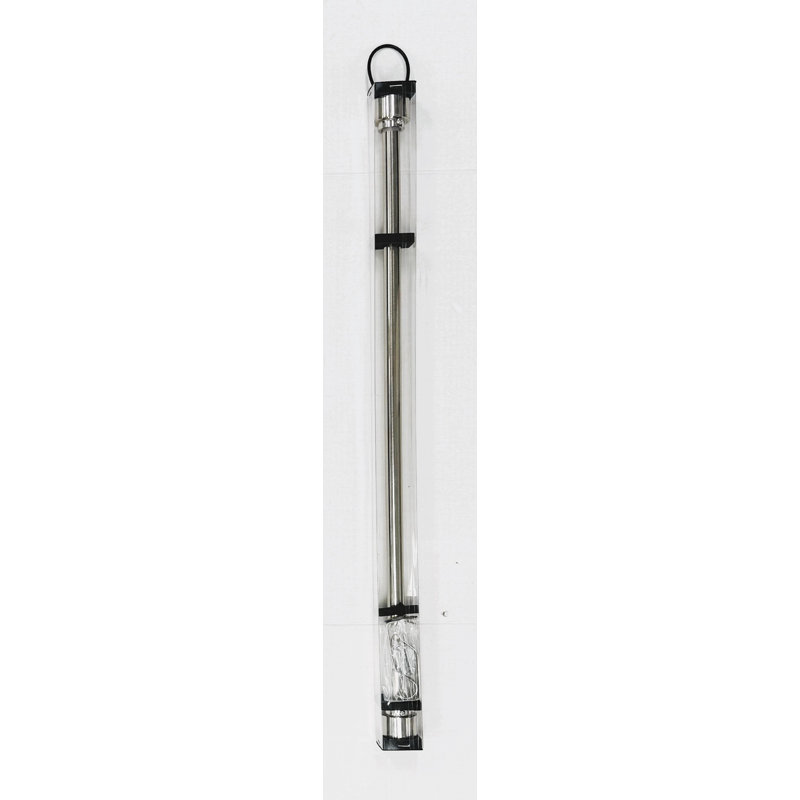 Tringle à rideaux - Nickel poli, 28" - 48"