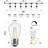 48FT Outdoor String Lights, 15 S14 LED Bulbs, IP65 Dimmable Warm White