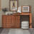 Vanity Desk With Mirror And Lights, Makeup Vanity Table With Flip-Top Tabletop And Drawers,Shelves-113546372