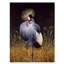 'Crowned Crane' Acrylic Painting Print on Wrapped Canvas-30358121