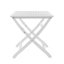 Table pliante en bois de 43,5 po pour résister aux intempéries, au bois, aux intempéries et à l'eau