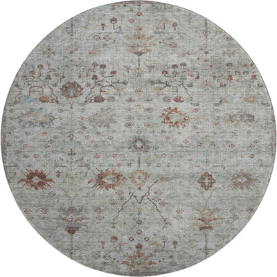 Premium Machine Washable Pinkston Arabesque Rug
