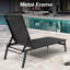  Chaise longue et chaises longues inclinables en métal Blevens-1263258013