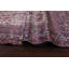 Tapis ivoire en laine noué à la main de conception unique 11 pi 8 po x 11 pi 11 po