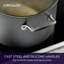 Circulon A1 Series with Scratchdefense Technology Nonstick Induction Stockpot with Lid, 8 Quart