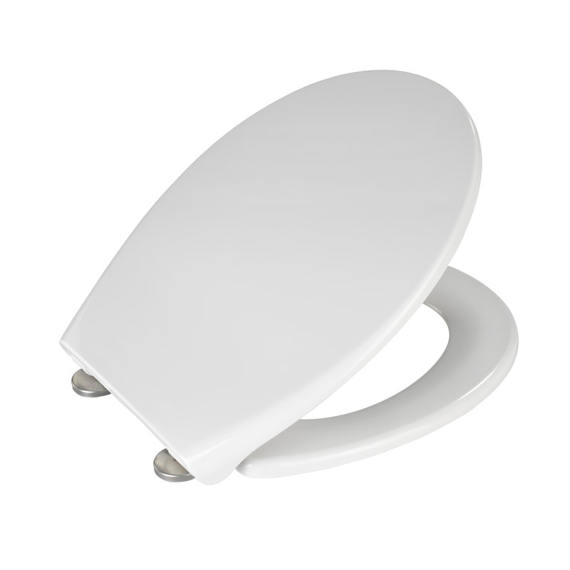 Samos Duroplast Elongated Toilet Seat, White